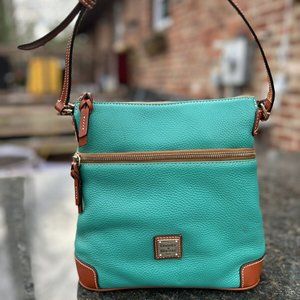 Dooney & Bourke Pebble Grain Crossbody Bag Spearmint Color